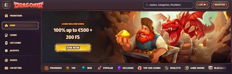 Découvrez les jeux et les avantages de Dragonia Casino en ligne française