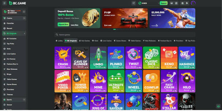 Explore the Excitement of BC.Game Online Platform